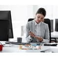 thumbnail image 5 of Printtoo Personalized Desk Name Plate Pretty Abstract Print Custom Acrylic Office Desk Name Plate Accessory 2x10 Inches, 5 of 5