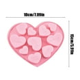 thumbnail image 3 of Nkmbld Silicone Baking Cups Diy Heart Shaped Chocolate Baking Pan Valentine's Day Handmade Baking Tools for Cake Decoration, 3 of 8