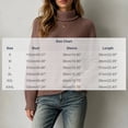 thumbnail image 3 of XUNKUSGA Womens Turtleneck Sweater Classic Solid Color Chunky Knit Pullover Sweaters Loose Casual Long Sleeve Fall Winter Tops Soft Warm Cozy Sweaters for Women Daily Wear,Size M, 3 of 6