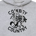 thumbnail image 3 of Instant Message - Cowboy Country - Men's Pullover Hooded Fleece Sweatshirt, 3 of 6