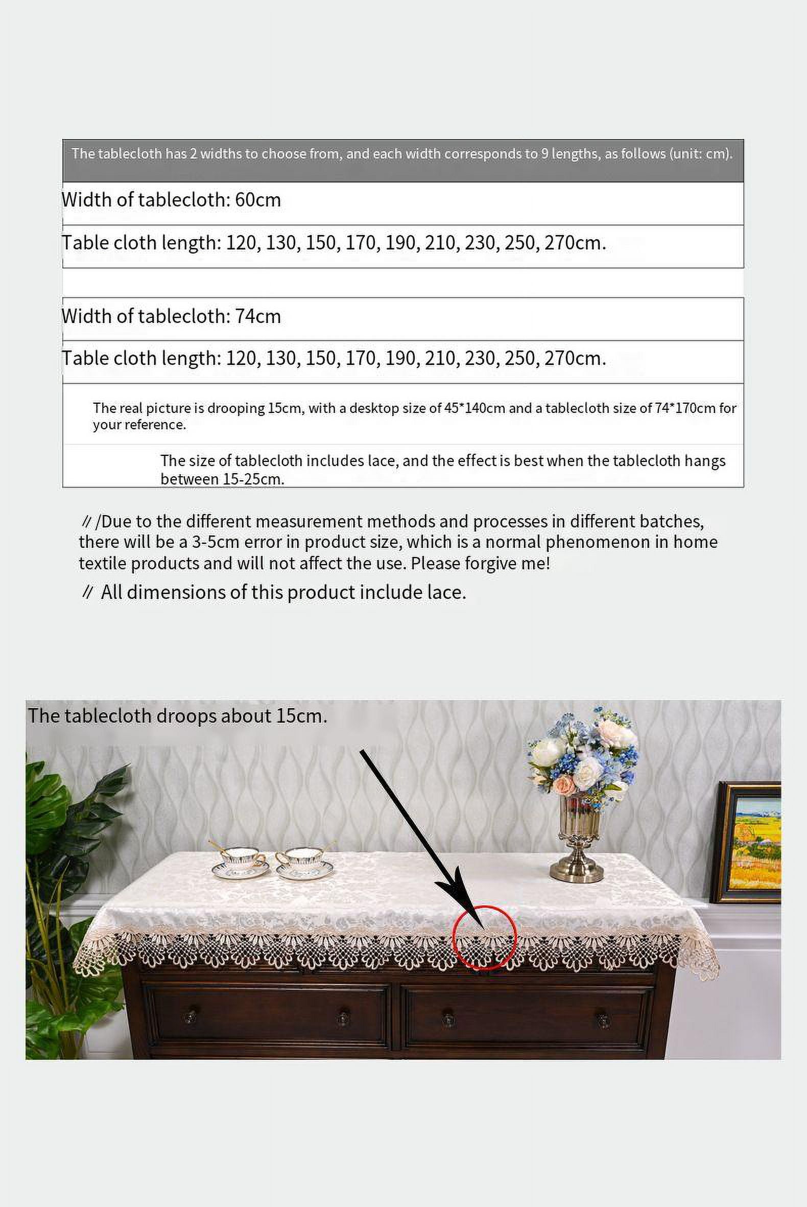 Rectangle Coffee Table Runner Embroidered Tablecloth Lace Table Runner Table Centerpiece Doily Placemat Nightstand Dresser Scarf