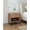 thumbnail image 2 of Manhattan Comfort DUMBO 1.0 Nightstand made from Engineered Wood - Golden Brown, 2 of 11