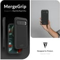 thumbnail image 3 of TUDIA MergeGrip Compatible Magsafe Google Pixel 9 Case / Pixel 9 Pro Case - Noir Mat, 3 of 7