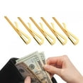 thumbnail image 4 of Clip para billetera, 5 piezas Clip para dinero en efectivo Clip para dinero Clip para efectivo con resorte Logre más, 4 of 8
