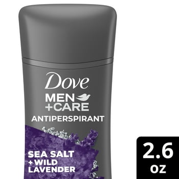 Dove Men+Care Antiperspirant Sea Salt & Wild Lavender, 2.6 OZ