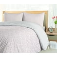 thumbnail image 5 of Ambesonne Botanical Duvet Cover Sets, Romantic Dandelion Flower, 2-Queen, Pale Rose Pale Pink, 5 of 7