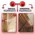 thumbnail image 3 of Fix & Fusion Closed Cell Spray Foam Nozzle for Vertical and Horizantal Spray | Application for Walls and Ceilings | Includes 12 Red Nozzles, 3 of 6