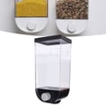 thumbnail image 3 of Dry Food Dispenser, Cereal Container   Save Space Wall Mounted  For Kitchen For Hotel, 3 of 8
