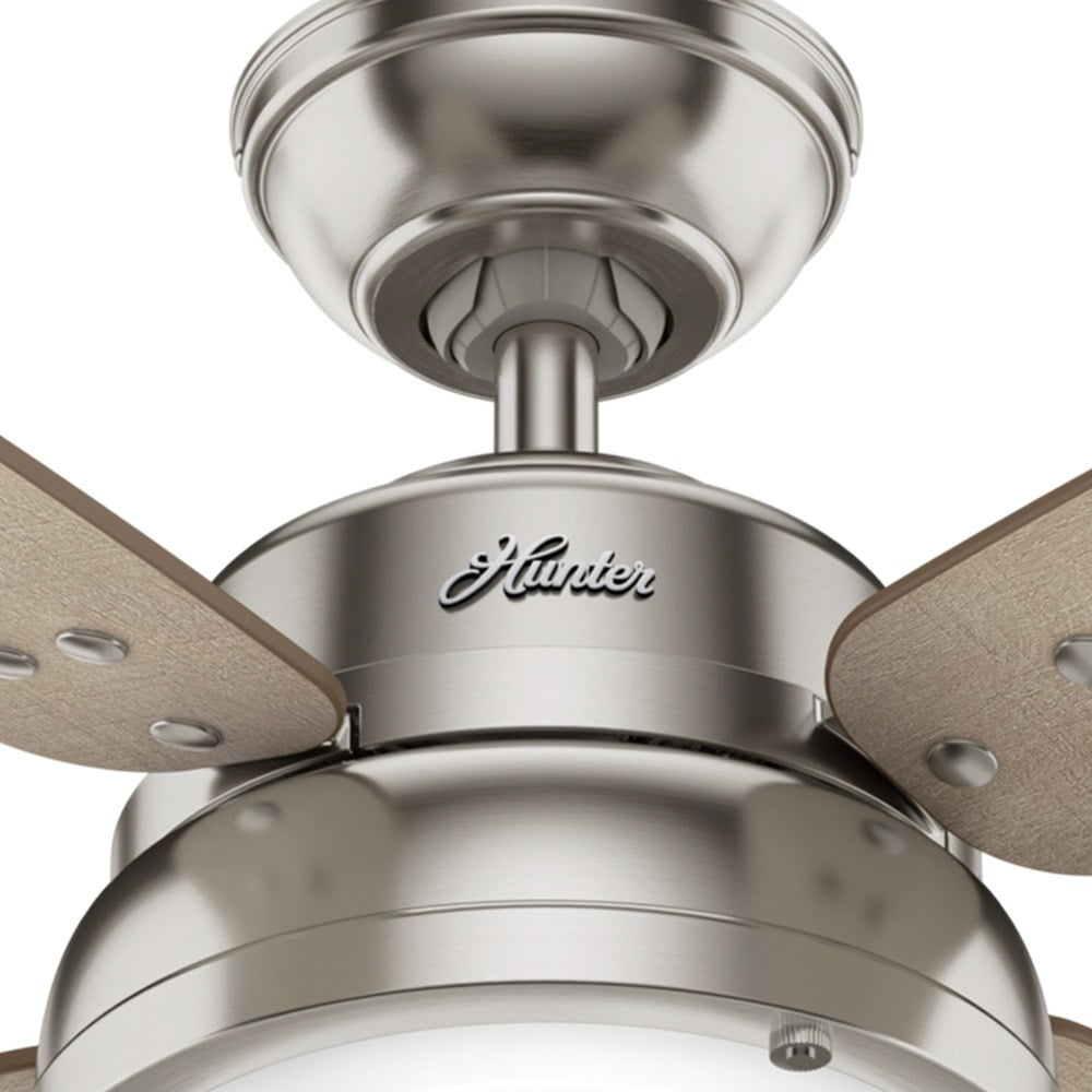 Hunter Fans - Aker 52 Inch Ceiling Fan with LED Light Kit and Pull Chain-Fresh