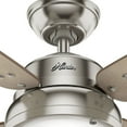 thumbnail image 6 of Hunter Fans - Aker 52 Inch Ceiling Fan with LED Light Kit and Pull Chain-Fresh, 6 of 10