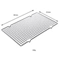 thumbnail image 1 of Cake Cooling Rack Non Stick Biscuit Dish Grid Tray for Kitchen Baking Grilling, 1 of 6