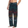thumbnail image 2 of Fotbe Cartoon Sharks Men's Pajama Pants,Sleepwear Pants,Pj Bottoms Drawstring And Pockets-Large, 2 of 9
