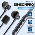 thumbnail image 2 of Professional KTV Monitoring Earphones with Integrated Sound Card. This Wired In-ear Karaoke Headset Features 8 Professional Singing Effects Including KTV, Classic, Theater,, 2 of 12