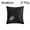 Black, variant on Unique Bargains 2 Pack Sequins Decorative Throw Pillow Covers 16" x16" Gold Tone