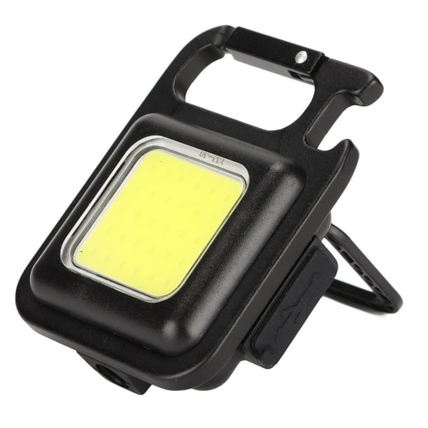 Llavero Con Luz COB, 4 Modos De Iluminación, Llavero Con Mango Giratorio, Mini Linterna, Larga Duración, Alto Brillo, Portátil Para Exteriores