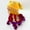 Yellow, variant on SBYOJLPB Hats for Women Knitted Hat Men and Women Squid Shape Crochet Yarn Funny Autumn and Winter Hat Warm Knitted Headgear