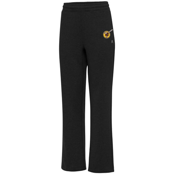 Women's Antigua Black San Diego Padres Cooperstown Victory Sweatpants