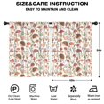 thumbnail image 2 of Blackout Kids Curtains,Cute Hedgehog and Mushroom Childrens Insulated Curtains Set Of 2,Bedroom Essentials,Toddler Room Decor 42"x54", 2 of 5