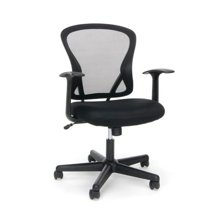 Scranton Co Swivel Mesh Back Office Chair In Black Walmart Ca