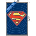 thumbnail image 3 of DC Comics - Superman - Classic Logo Wall Poster, 22.375" x 34", Framed, 3 of 3