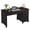 black, variant on Farmhouse Wood Office Desk with Drawers and Adjustable File Cabinet 53.5 Inch Executive Writing Desk Built-in Power Outlets Distressed Finish Ash Black/Brown/Beige/White