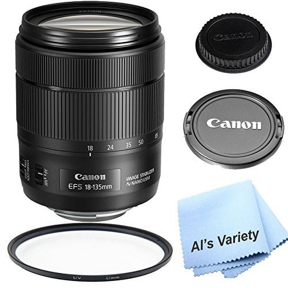 Canon EF-S 18-135mm f/3.5-5.6 IS USM Zoom Lens with 3 UV/CPL Canon EF-S 18-135mm f/3.5-5.6 IS USM Zoom Lens with 3 UV/CPL
