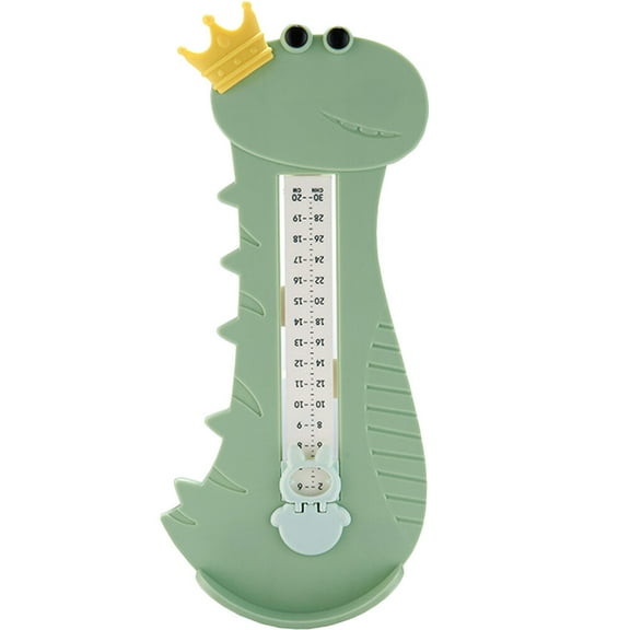 Baby Foot Measuring Device with Size Chart for Kids Shoes Measurement Light Green 7.87x5.12 Inches