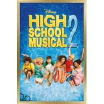High School Musical 2 - One Sheet Wall Poster, 14.725" x 22.375" Framed