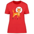 thumbnail image 1 of Traditional Fox Painting Tee Women's -Image by Shutterstock, 1 of 1