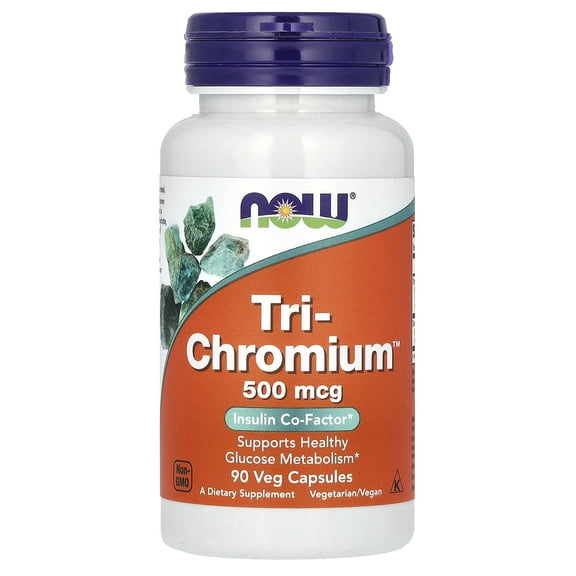 NOW Foods Tri-Chromium 500 mcg 90 Veg Caps