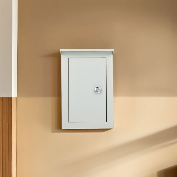 KONTONTY Aluminum Outdoor Wall-Mounted Electrical Control Box Waterproof Outlet Covers Dustproof Electrical Enclosure For Outdoor Power Distribution Cabinet