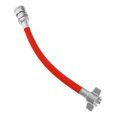 thumbnail image 4 of OULII 1Pack 11.0x0.6x0.6in Red Hose with Leakproof Function for Industrial Use, 4 of 8