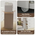 thumbnail image 5 of Waterproof Bathroom Storage Cabinet, No installation required, 3-Tiers Narrow Storage Cabinet for bathroom, kitchen, bedroom, living room Storage Floor Cabinet with Drawers for Small Spaces, 5 of 10