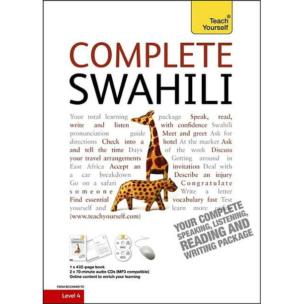 Complete Swahili Beginner to Intermediate Course Learn to read, write