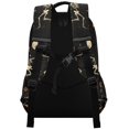 thumbnail image 3 of FORMRS Kids School Backpack Elementary Student Unisex Travel Bookbag with Reflective Stripes, Black Halloween Dancing, 3 of 7