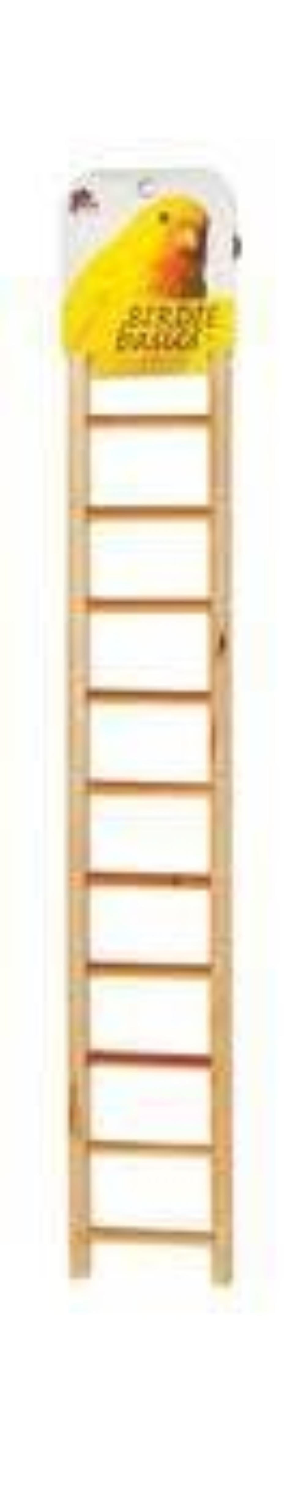 Prevue Pet Products BPV386 Birdie Basics 11-Step Wood Ladder for Bird 17-Inch 
