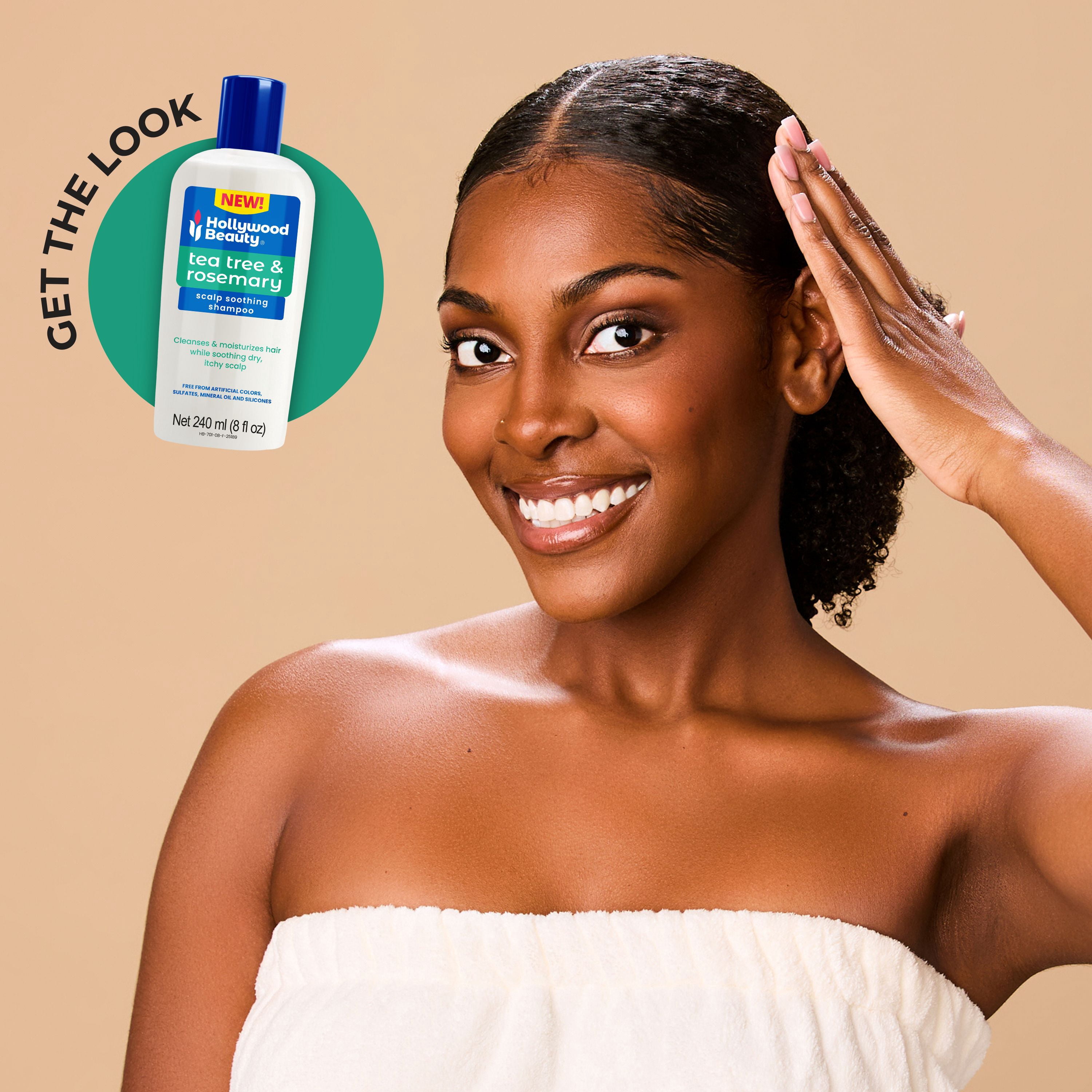 Hollywood Beauty Rosemary & Tea Tree Tree Scalp Soothing Shampoo