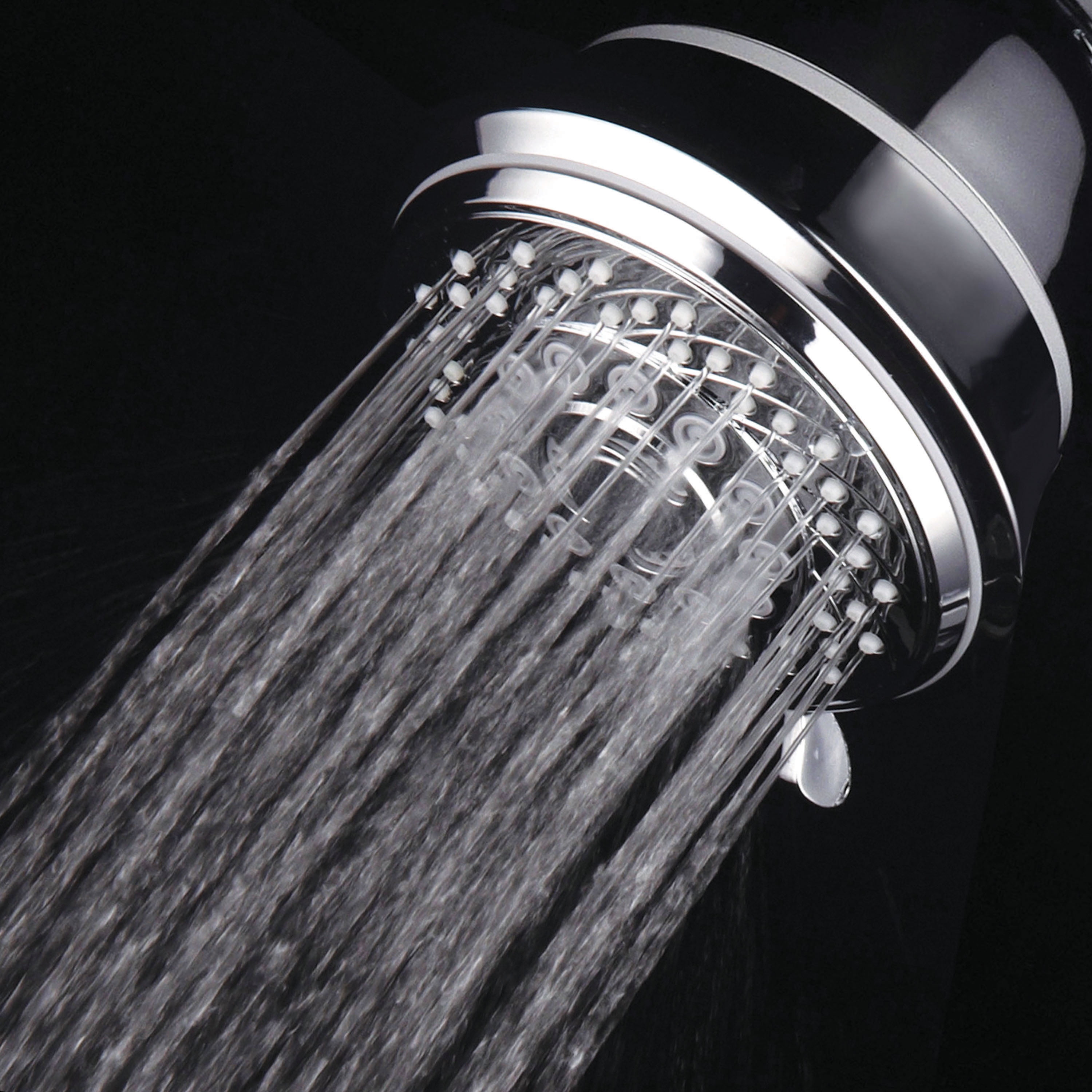 Aquacare By Hotelspa Filtered Shower Head 4 Inch Chrome Face 6 Aquacare By Hotelspa Filtered Shower Head 4 Inch Chrome Face 6 Setting Showerhead With 3 Stage Water Filter Cartridge Inside Com