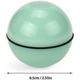 thumbnail image 3 of Cat Toy Ball Electric Rotating Cat Ball Automatic Rolling Cat Balls Rechargeable Pet Exercise Balls with LED Light Interactive Toys for Kitten Puppies Green, 3 of 6