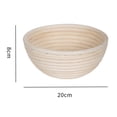 thumbnail image 1 of Panier Rond en Rotin en Forme de Banneton Brotform pour la Preuve de la Pâte à Pain avec Doublure Amovible A3, 1 of 6