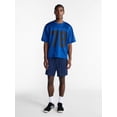 thumbnail image 2 of No Boundaries Graphic Boxy Fit Mesh Jersey Style Shirt, Men's XS-5XL, 2 of 5