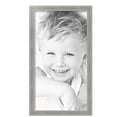 thumbnail image 2 of ArtToFrames 15" x 28" Classic Antique Silver Picture Frame, 15x28 inch Silver Wood Poster Frame (WOM-4926),  Pack, 2 of 7