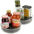 thumbnail image 4 of Spectrum Hexa Small Lazy Susan, Revolving Storage Tray for Refrigerator, Pantry, Cabinet, Table and Shelf Organization, Set of 2, 4 of 7