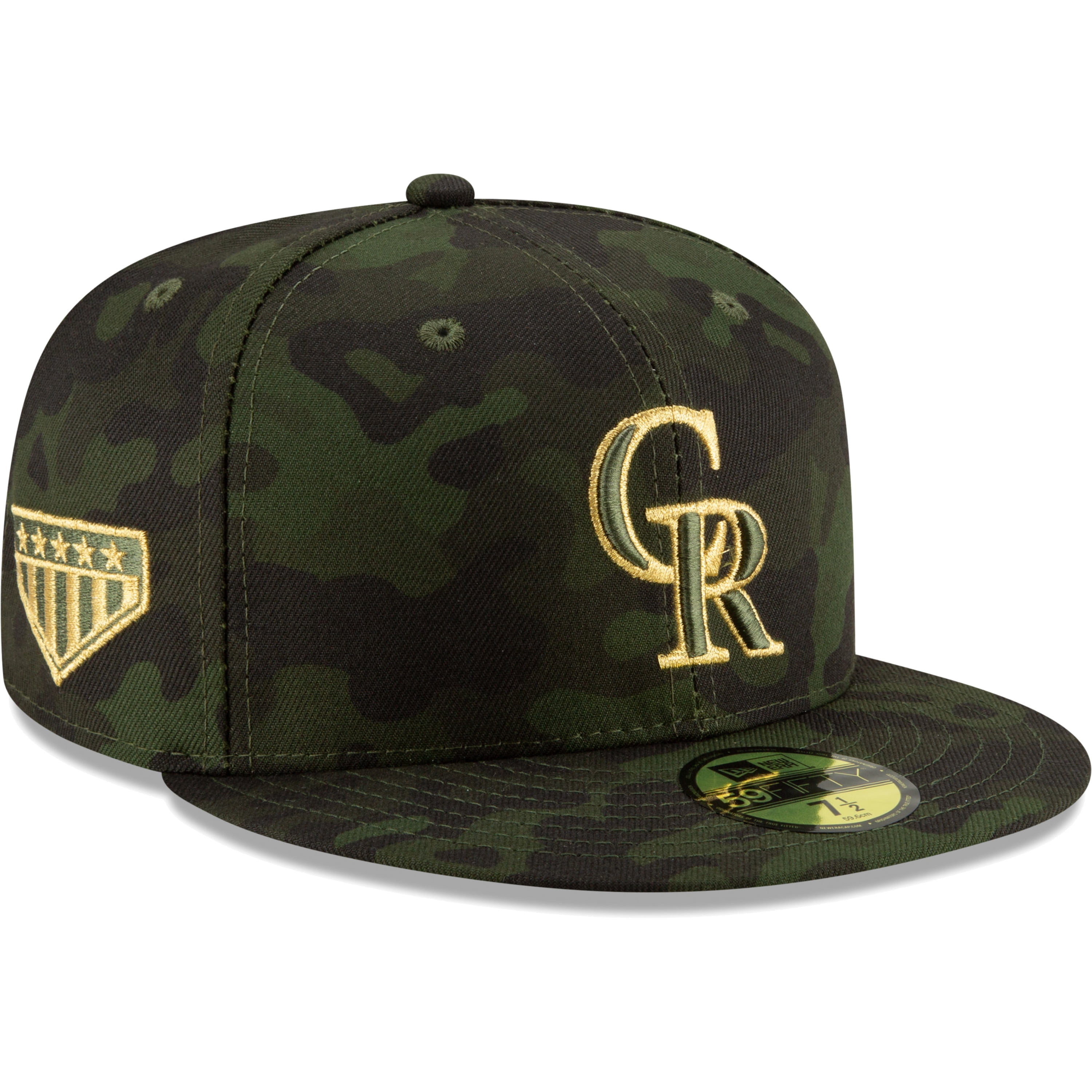 colorado rockies camo hat