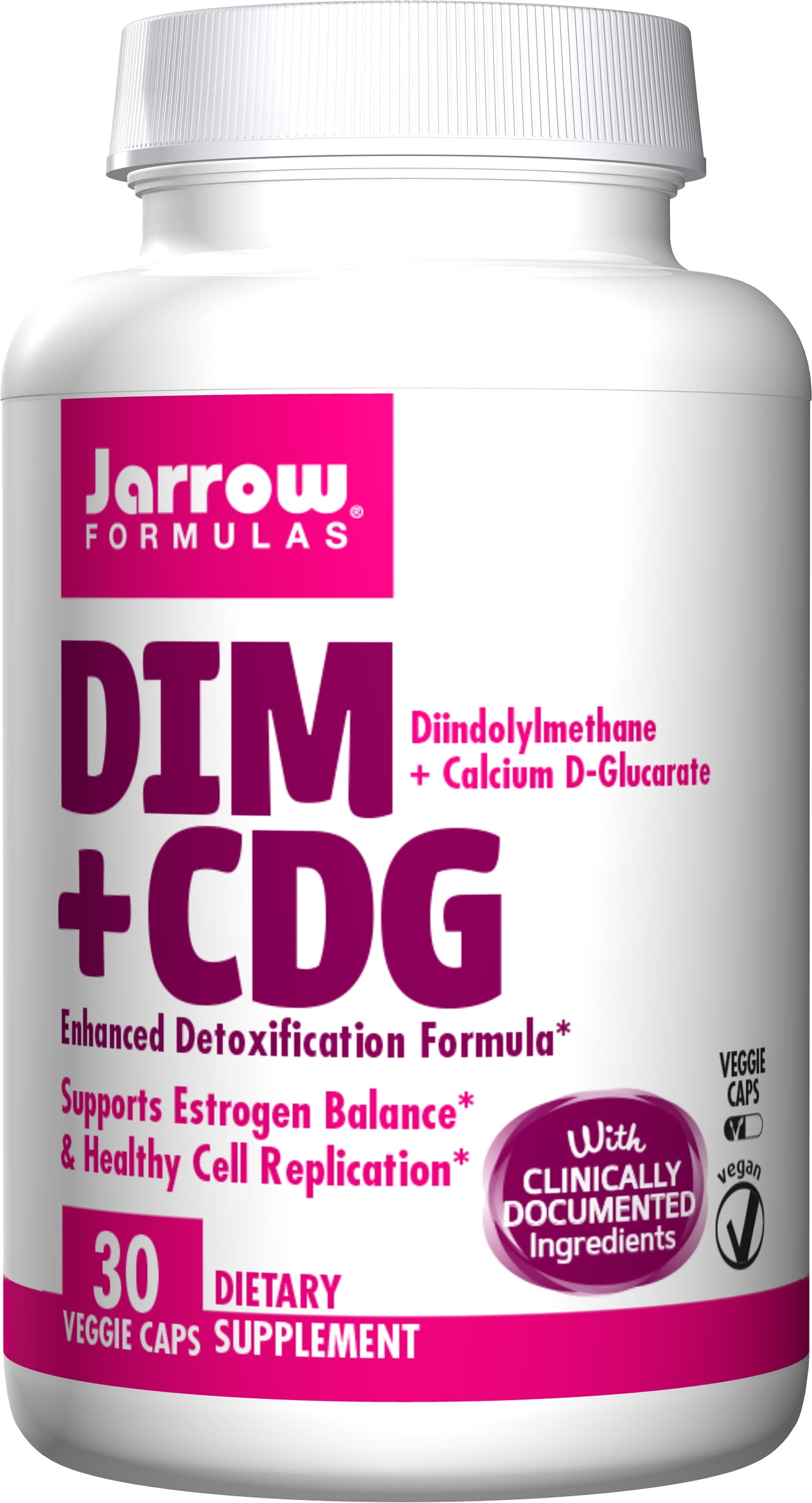 Jarrow Formulas Dim Plus CDG, Supports Estrogen Balance & Healthy Cell