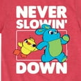 thumbnail image 3 of Toy Story - Never Slowin Down - Toddler And Youth Short Sleeve Graphic T-Shirt, 3 of 5