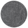thumbnail image 3 of Safavieh Evolution Rothesay Solid Shag Area Rug, Dark Gray, 6'7" x 6'7" Round, 3 of 11