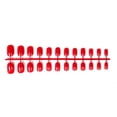 thumbnail image 1 of 24X Solid Nails Removable Wearable French Style DIY Artificial Exquisite Novel Elegant Personality Small Round Head Acrylic Nail Red, 1 of 6