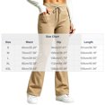 thumbnail image 4 of Stamzod Yoga Pants Women High Waisted Drawstring Flare Leggings for Women Tummy Control Workout Leggings with Pocket, 4 of 6