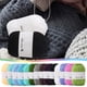 thumbnail image 1 of Hilo de tejido a mano de coloridos - 25g de algodón leche de ganchillo suave para manualidades, 65 metros, aguja calibre 9, acrílico de 4 hilos para sombreros, bufandas y bolsas, 1 of 1